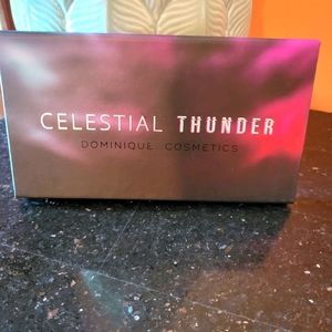 Dominique cosmetics eyeshadow palette "celestial thunder".